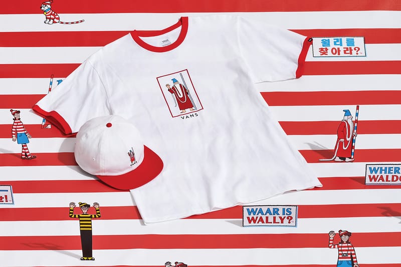 vans wheres waldo shirt