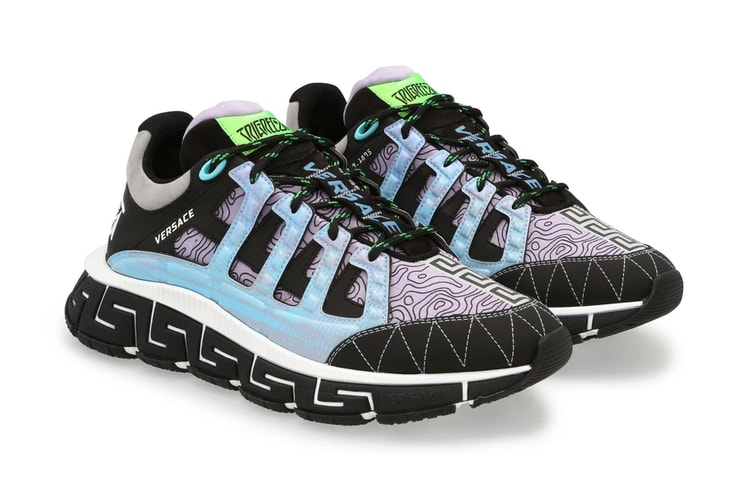 Versace's Trigreca Sneaker Reworks Recognizable House Motifs