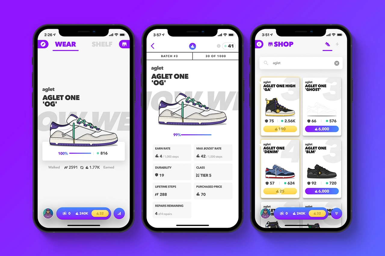 Virtual Reality fashion sneakers aglet RTFKT tribute brand elon musk snapchat filters