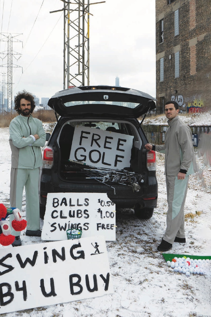 Whim Golf Fall/Winter 2021 Lookbook Preview off course casual relaxed fit