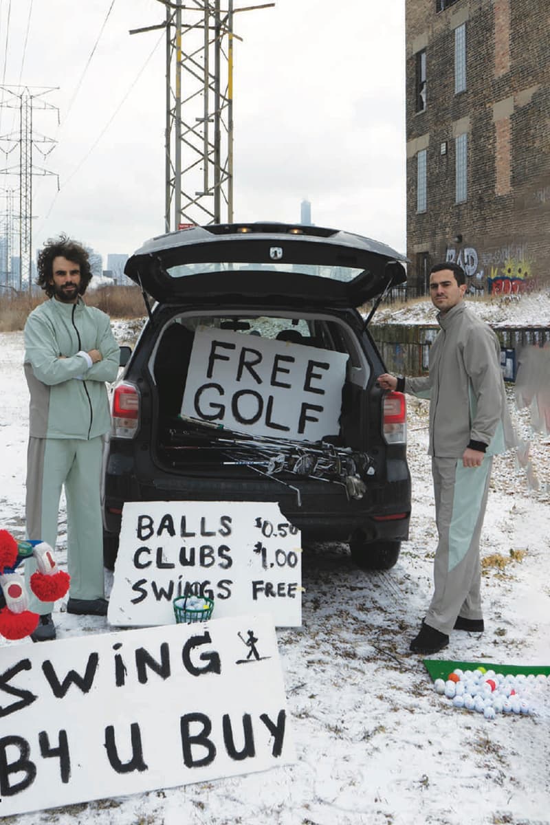 Whim Golf Fall/Winter 2021 Lookbook Preview off course casual relaxed fit