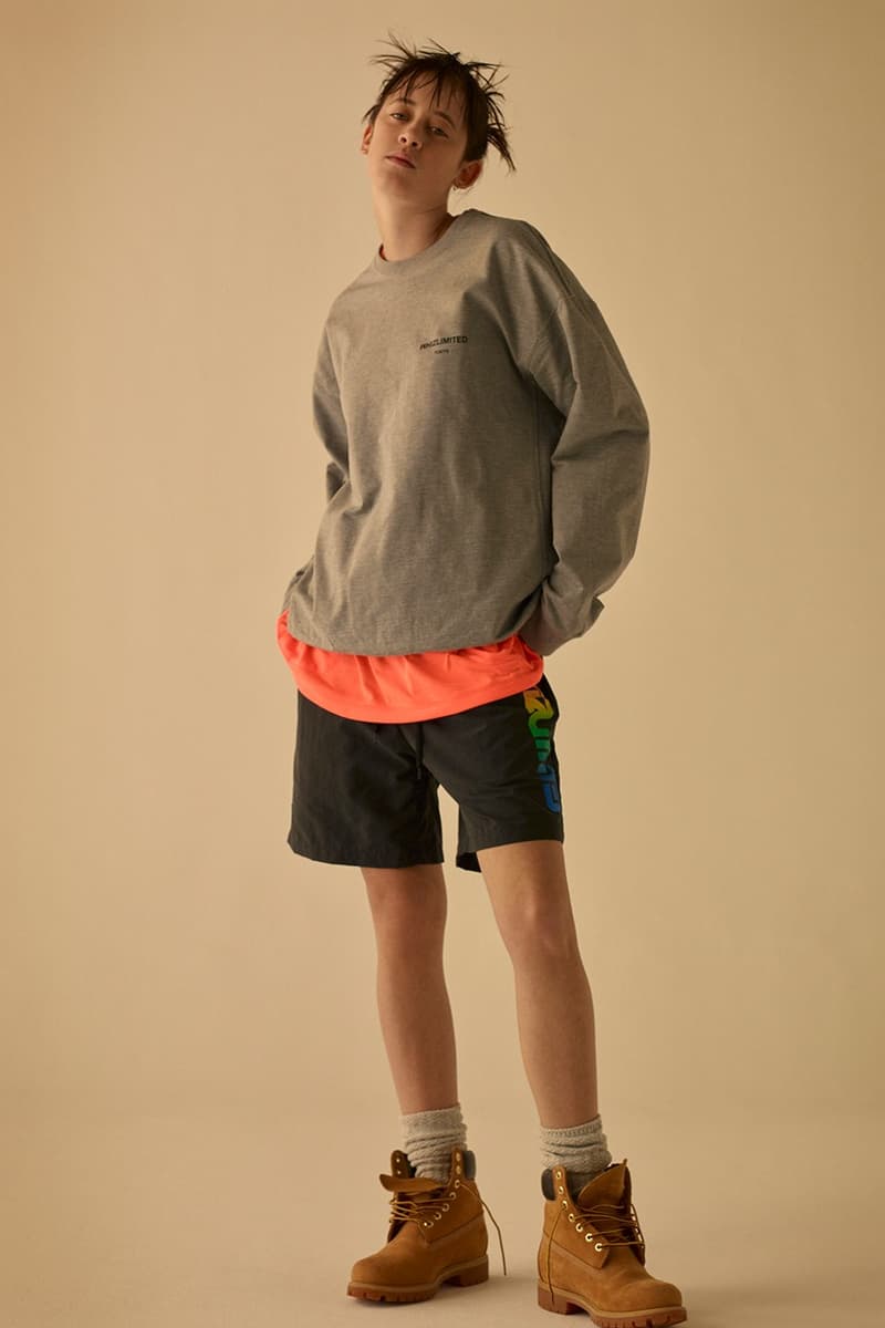 WHIZ LIMITED Drops SS21 Collection "NEO" Lookbook retro vintage 1980s fashion neon beige black olive