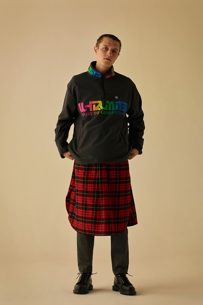 WHIZ LIMITED Drops SS21 Collection "NEO" Lookbook retro vintage 1980s fashion neon beige black olive