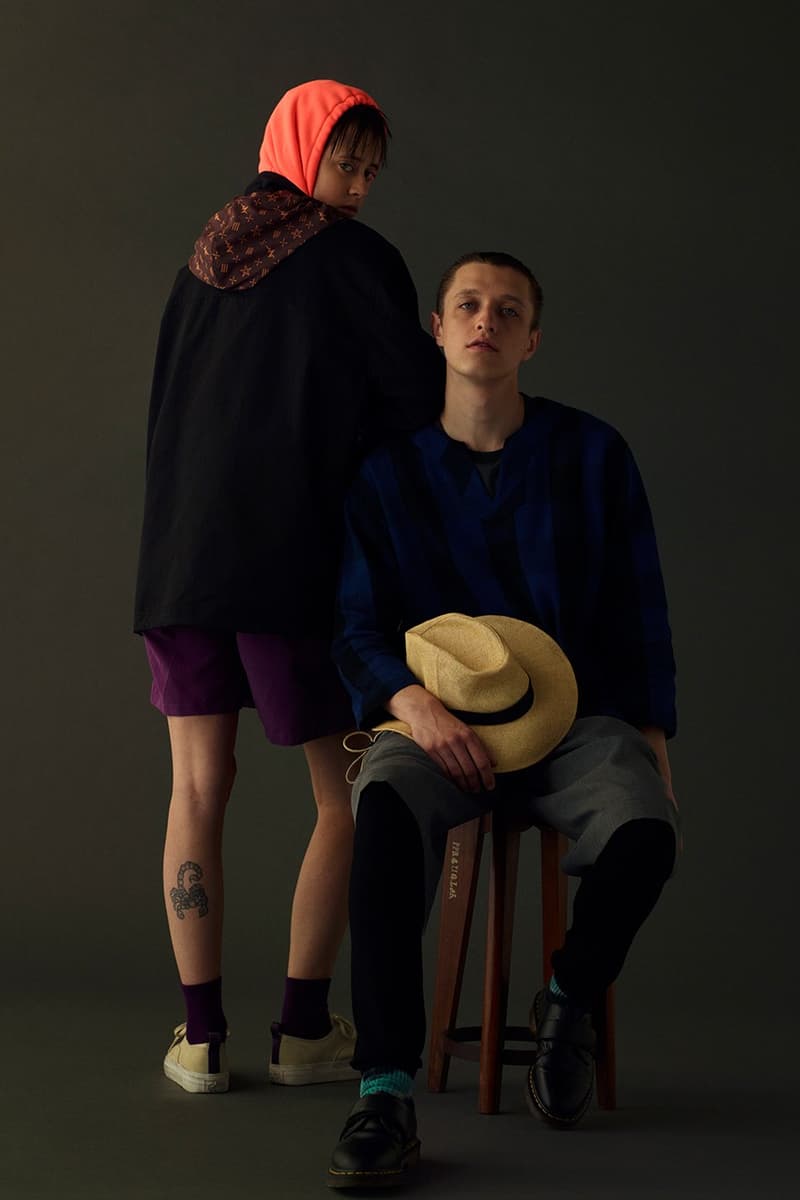 WHIZ LIMITED Drops SS21 Collection "NEO" Lookbook retro vintage 1980s fashion neon beige black olive