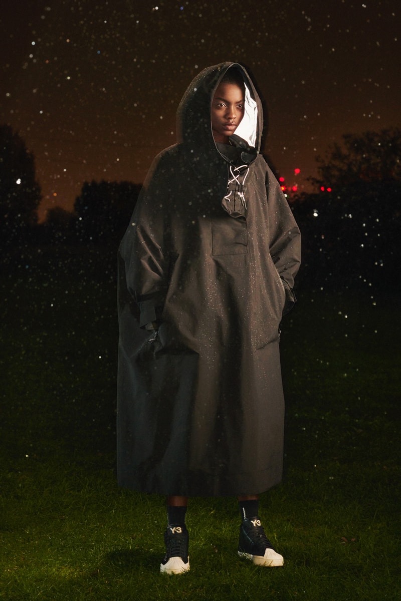 Y-3 Spring/Summer 2021 Chapter 1 First Drop Collection Lookbook adidas Yohji Yamamoto “Tsuyu” GORE-TEX Y-3 SHIKU RUN Y-3 ORISAN Y-3 HICHO Sneakers Release Information Drop Date Shoes Footwear Japanese Platform Clothing Mens Womens Utilitarian Avant Garde Sportswear