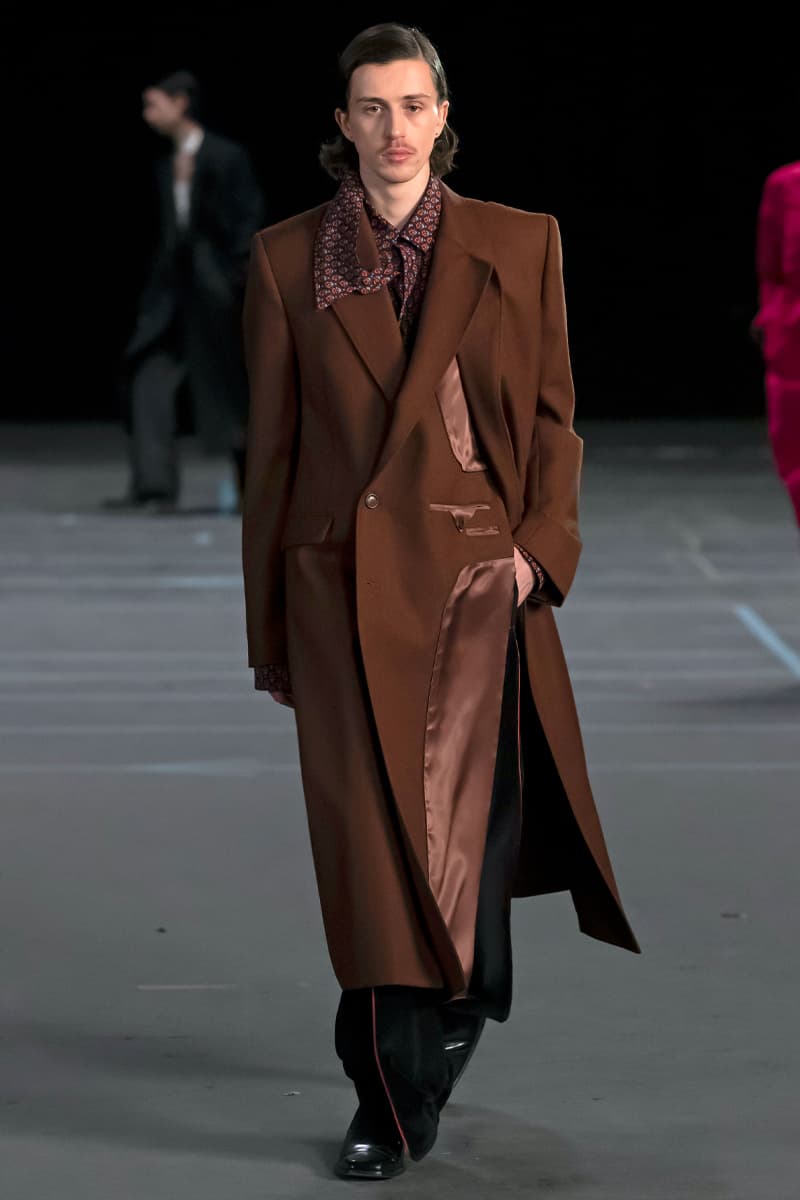 Y/Project FW21 Asymmetry Masterclass Collection Fall Winter 2021 Luxury Fashion Coed Chaos Sportswear Evening Pieces Denim Chaps Leather Jacket Glenn Marten Canada Goose