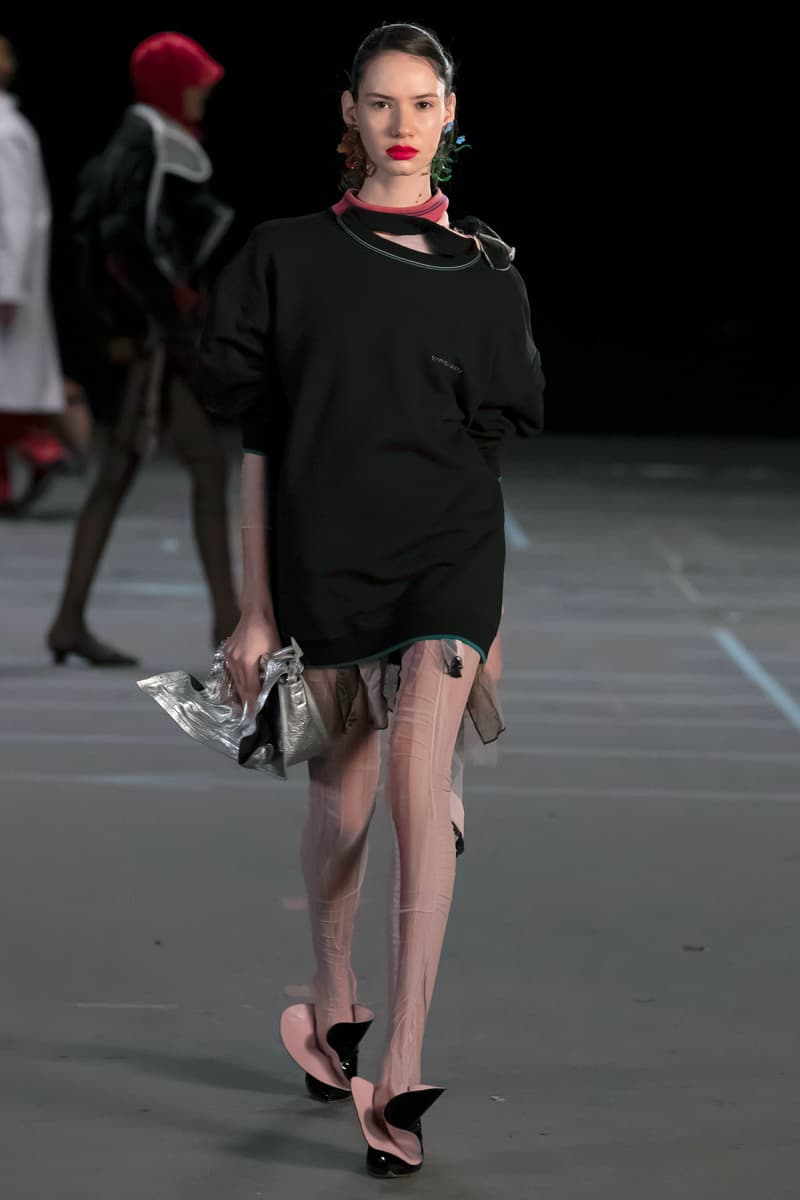 Y/Project FW21 Asymmetry Masterclass Collection Fall Winter 2021 Luxury Fashion Coed Chaos Sportswear Evening Pieces Denim Chaps Leather Jacket Glenn Marten Canada Goose