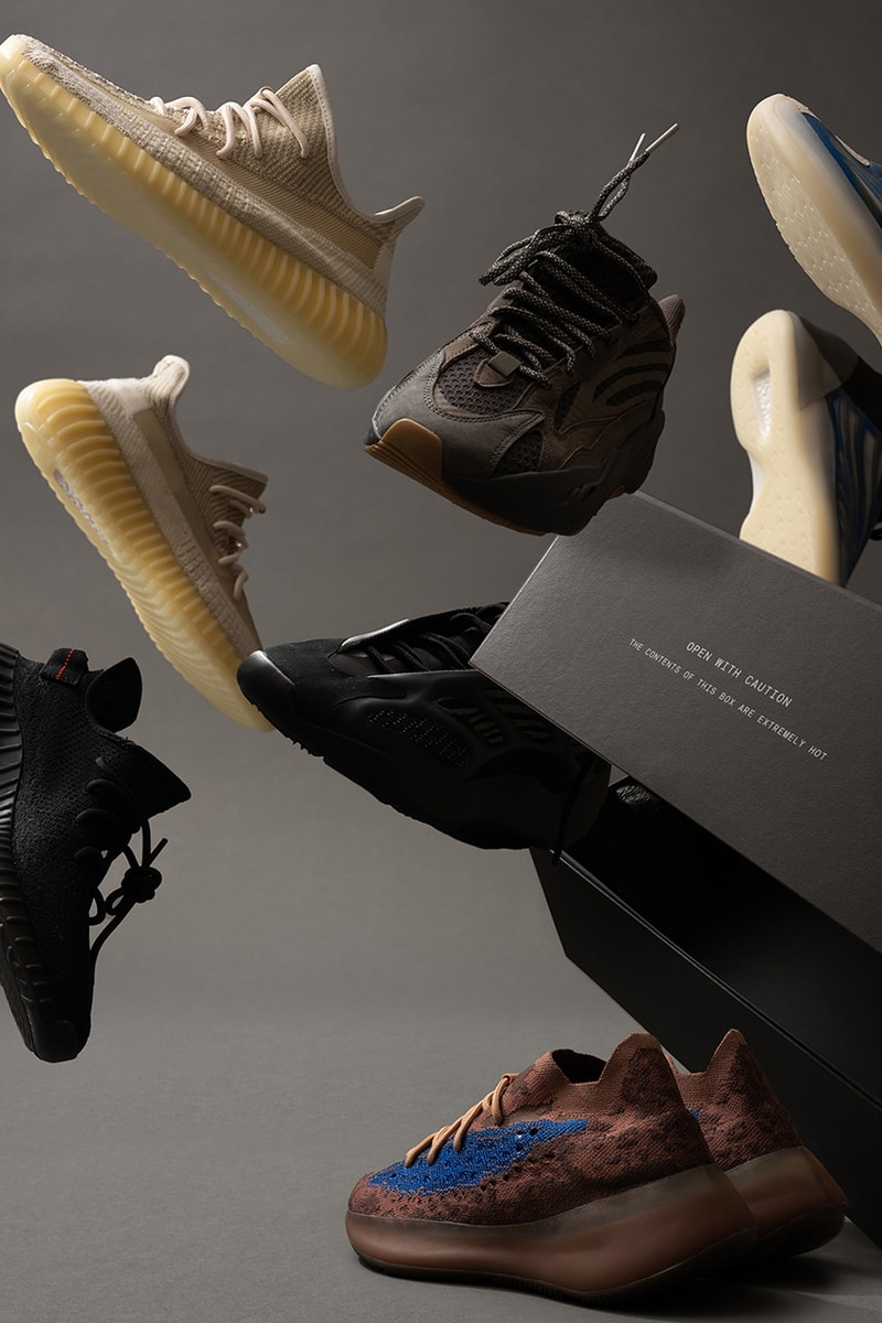 HEAT yeezy Kanye West mystery box release information 