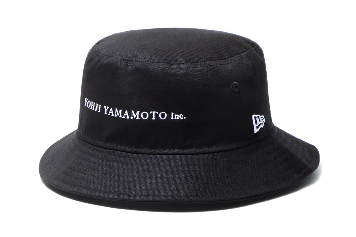 Yohji Yamamoto x New Era Launches Second Capsule Collection Centennial Celebration 100th anniversary Japanese Fashion Bucket Hats Iconic Symbols Coach Jacket