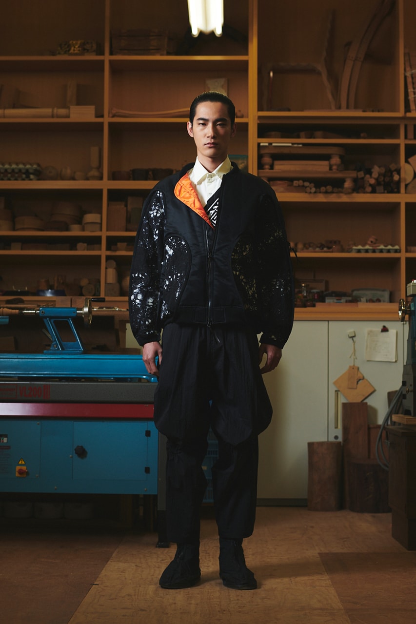Yoshio Kubo Fall/Winter 2021 Collection Lookbook fw21 menswear groundfloor japan