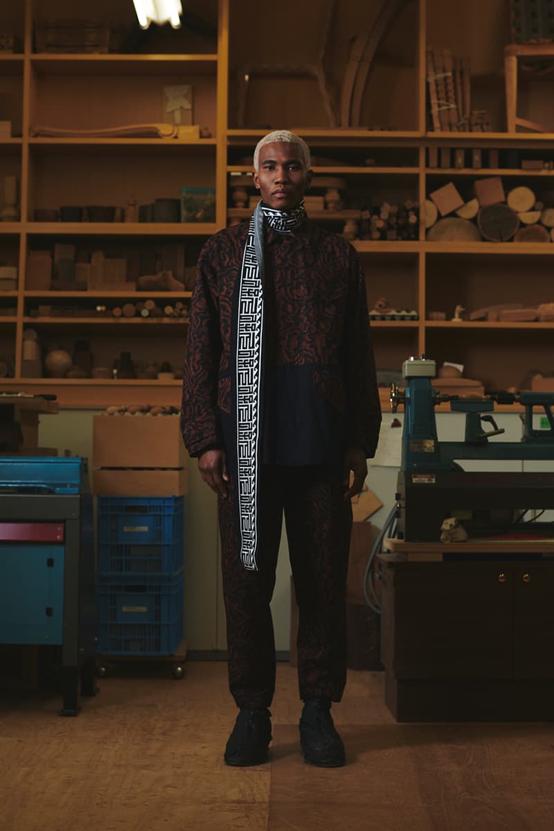 Yoshio Kubo Fall/Winter 2021 Collection Lookbook fw21 menswear groundfloor japan