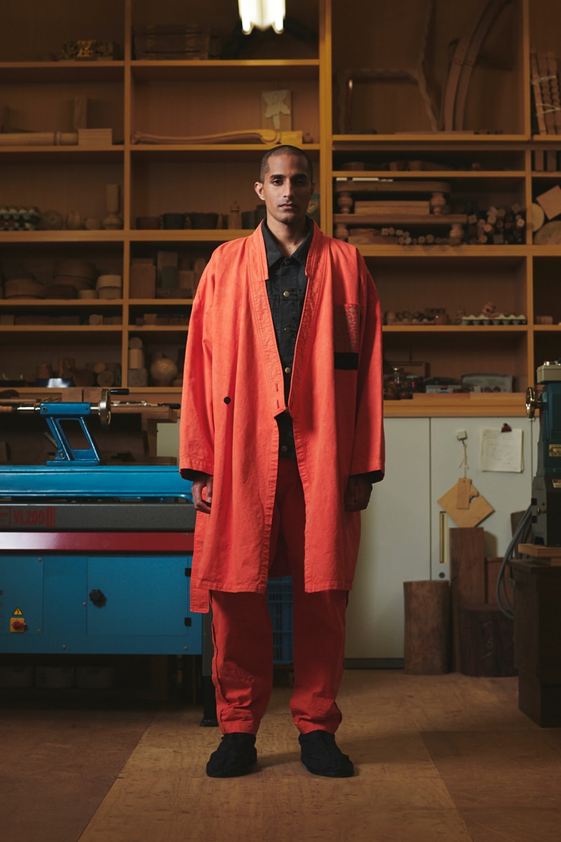 Yoshio Kubo Fall/Winter 2021 Collection Lookbook fw21 menswear groundfloor japan