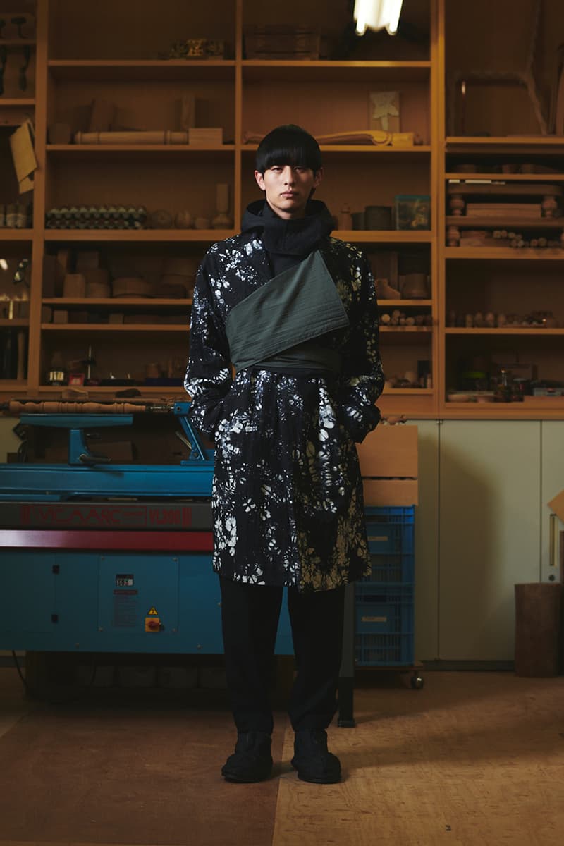 Yoshio Kubo Fall/Winter 2021 Collection Lookbook fw21 menswear groundfloor japan