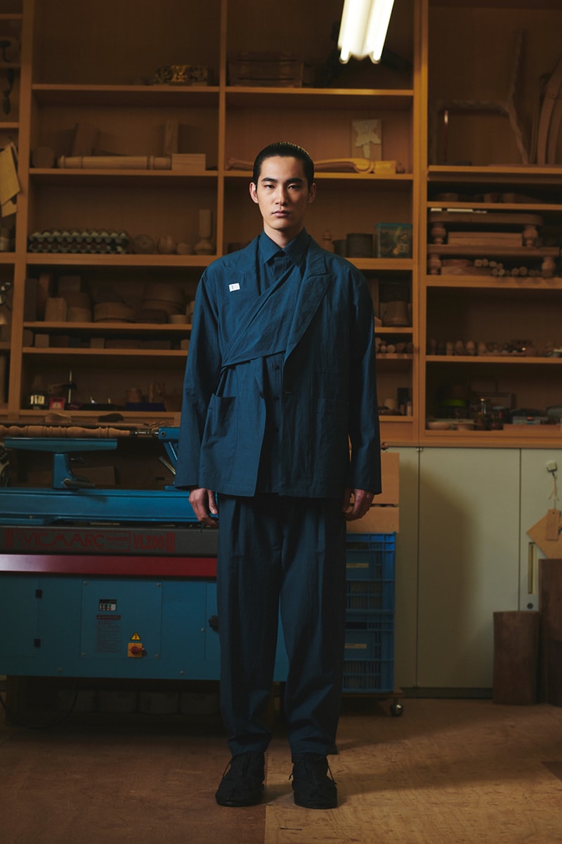 Yoshio Kubo Fall/Winter 2021 Collection Lookbook fw21 menswear groundfloor japan