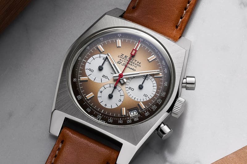 zenith el primero chronomaster revival chronograph a385 operation sky 1969 1970 vintage watches accessories reissue