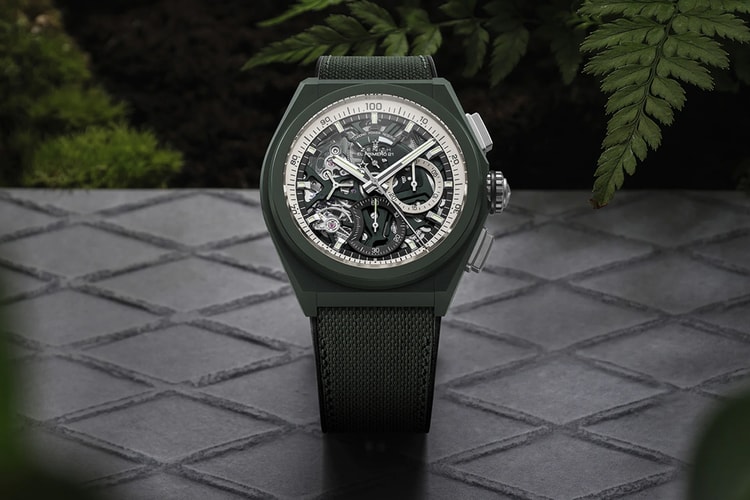Zenith Dresses the Fastest Chronograph in the World in Khaki Green