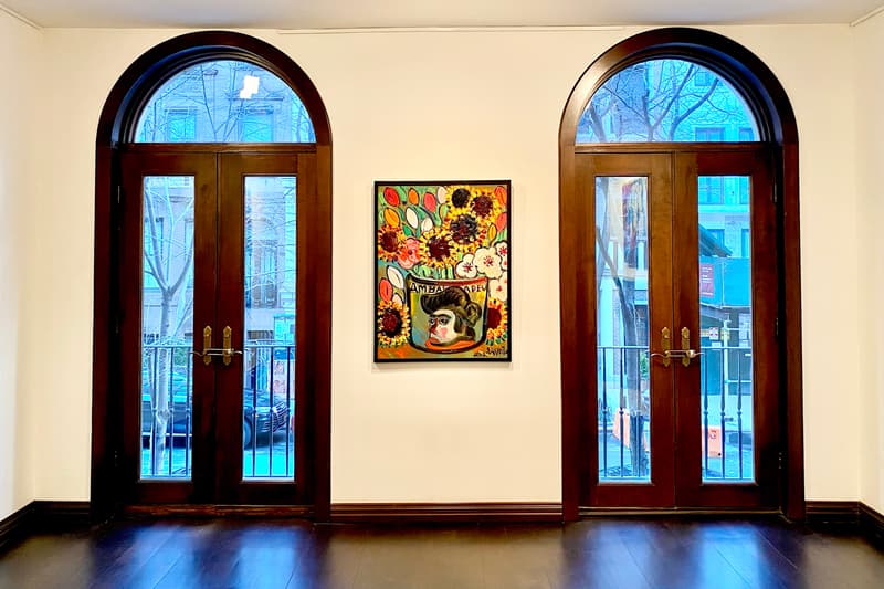 zurab tsereteli surrounded by flowers padre gallery exhibition