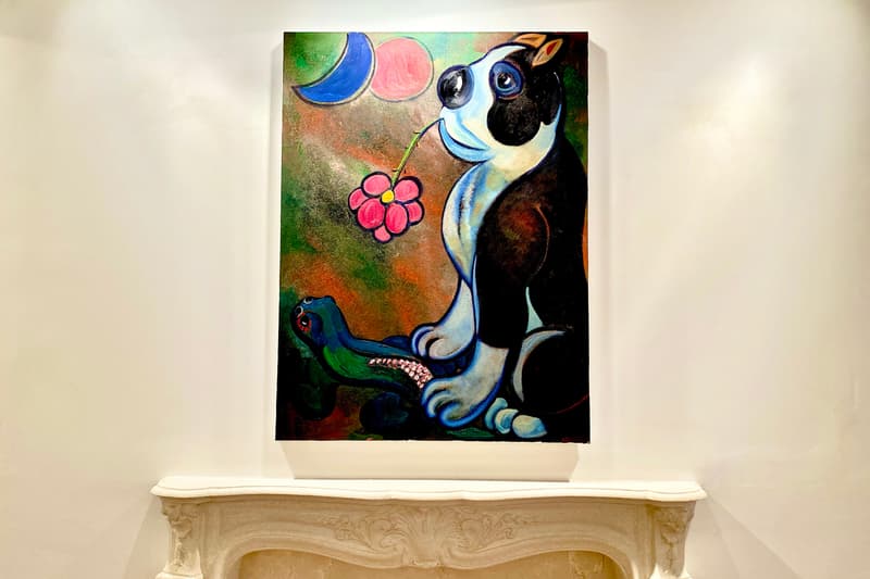 zurab tsereteli surrounded by flowers padre gallery exhibition