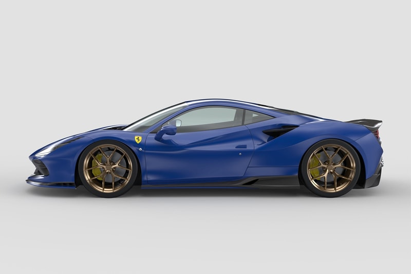 1016 industries ferrari f8 supercar 3d printing body panel kit permanent custom build 