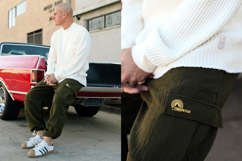 18 East and Standard Issue Tees Team up for New Gorecki Cargos
