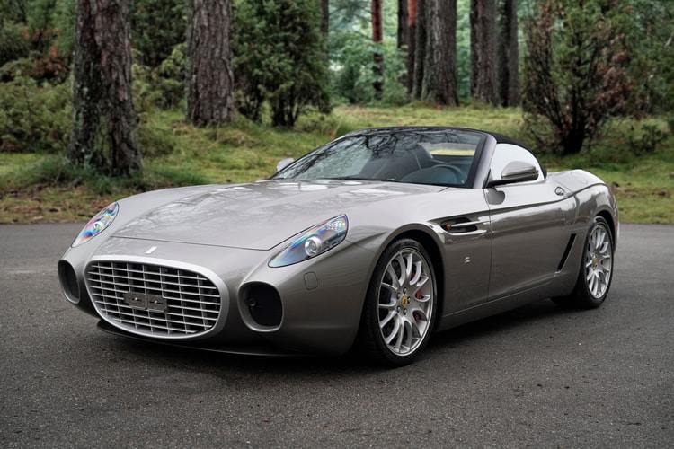 1-of-6 Coachbuilt Ferrari 599 GTZ Nibbio Spyder by Zagato to Fetch Millions at Auction