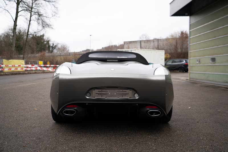 2009 Ferrari 599 GTZ Nibbio Spyder by Zagato RM Sotheby's Auction Rare One of Six Italian Coachbuilt Supercar Unique Body Work Kit Design V12