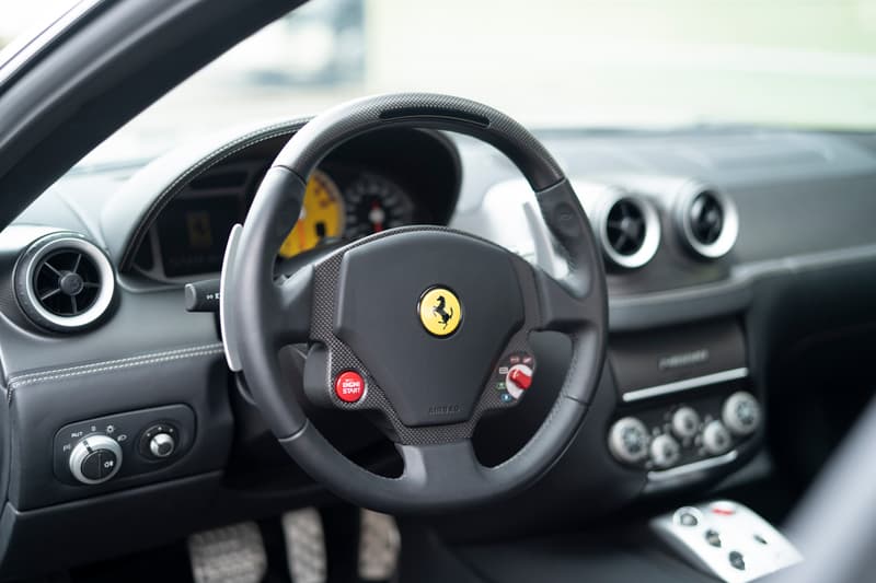 2009 Ferrari 599 GTZ Nibbio Spyder by Zagato RM Sotheby's Auction Rare One of Six Italian Coachbuilt Supercar Unique Body Work Kit Design V12