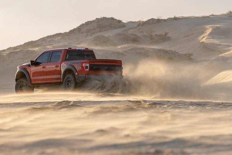 2021 Ford F-150 Raptor Pick-Up Truck Off-Roading SUV 4x4 Dearborn Truck Plant 3.5-liter EcoBoost Engine FOX Shocks All Terrain Vehicle American Muscle Power Speed Performance Handling Jumps
