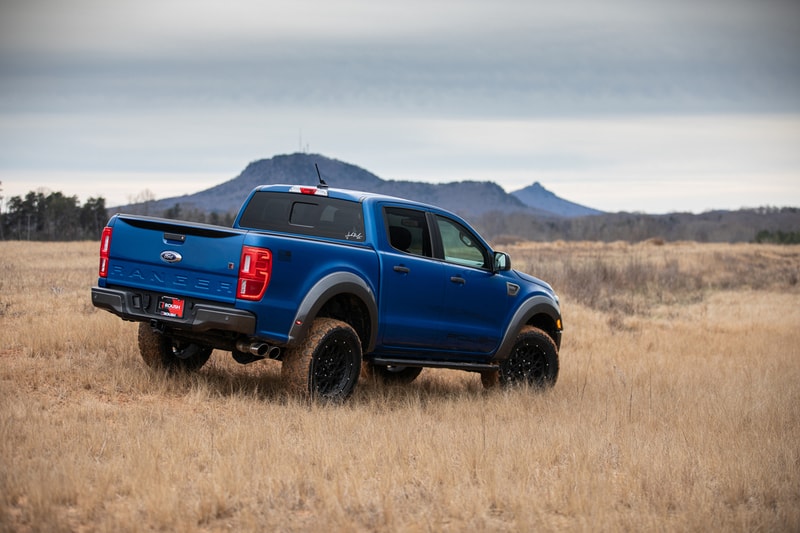 2021 ROUSH Performance Ford Ranger Tuned Custom Pickup Truck American Mid-Range Off Road 4x4 Performance Suspension FOX Shocks Springs Exhaust Tune Tweak Wheels Rims 