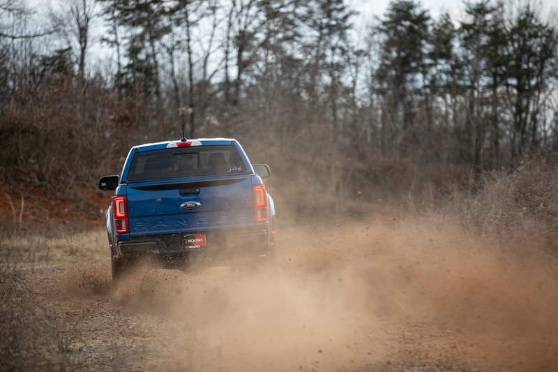 2021 ROUSH Performance Ford Ranger Tuned Custom Pickup Truck American Mid-Range Off Road 4x4 Performance Suspension FOX Shocks Springs Exhaust Tune Tweak Wheels Rims