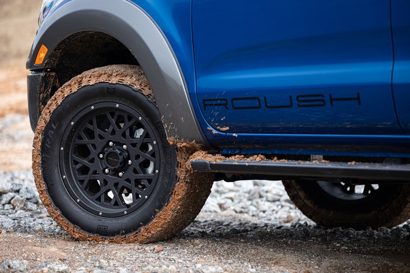 2021 ROUSH Performance Ford Ranger Tuned Custom Pickup Truck American Mid-Range Off Road 4x4 Performance Suspension FOX Shocks Springs Exhaust Tune Tweak Wheels Rims