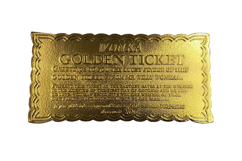 Fanattik 50th Anniversary Willy Wonka 24k Gold Winning Ticket Limited Edition Replica Buy Willy Wonka & the Chocolate Factory