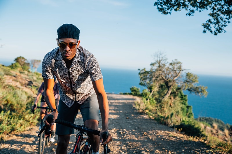 Café du Cycliste Laureline Gravel Shirt jersey release information fashion cycling cuban collar animal prints
