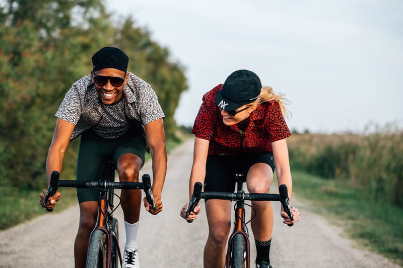 Café du Cycliste Laureline Gravel Shirt jersey release information fashion cycling cuban collar animal prints