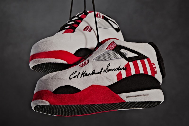 KFC sneakers slipppers bucketdrop nba basketball tv watch couch fans