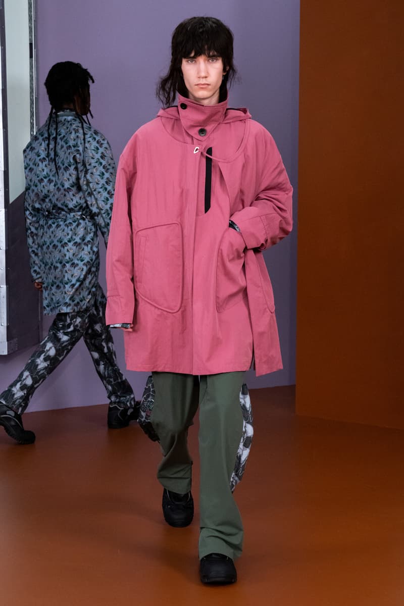 Kiko Kostadinov Fall/Winter 2021 Collection Runway show lookbook menswear fw21