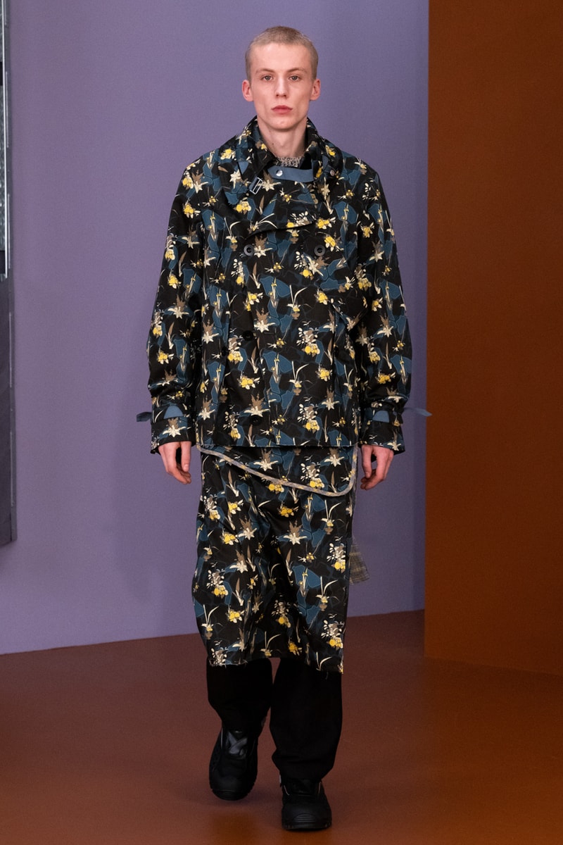 Kiko Kostadinov Fall/Winter 2021 Collection Runway show lookbook menswear fw21