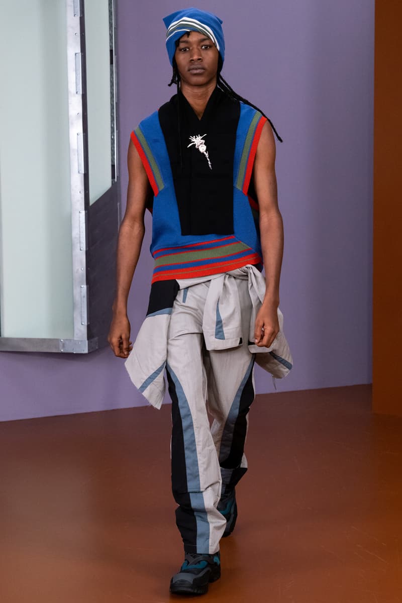 Kiko Kostadinov Fall/Winter 2021 Collection Runway show lookbook menswear fw21