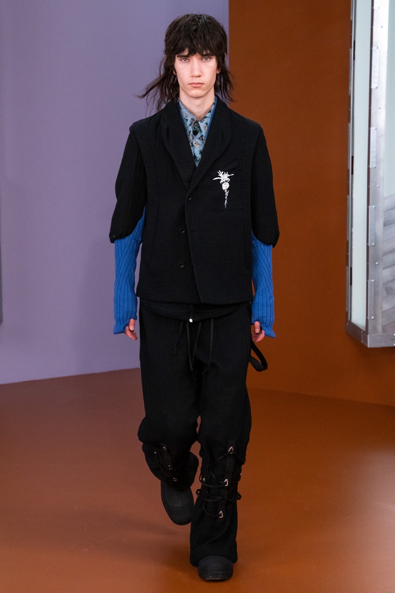 Kiko Kostadinov Fall/Winter 2021 Collection Runway show lookbook menswear fw21