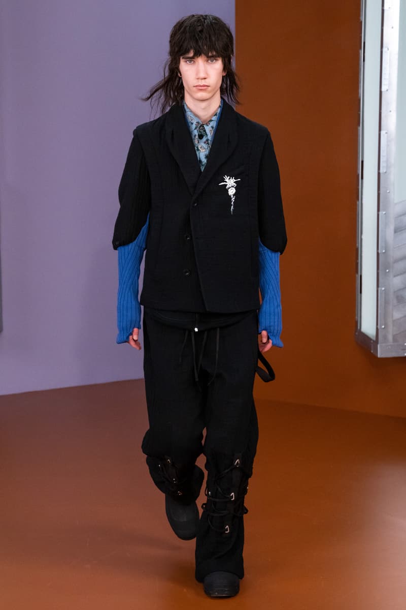 Kiko Kostadinov Fall/Winter 2021 Collection Runway show lookbook menswear fw21