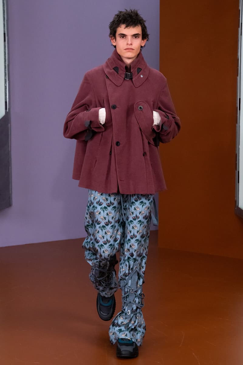 Kiko Kostadinov Fall/Winter 2021 Collection Runway show lookbook menswear fw21