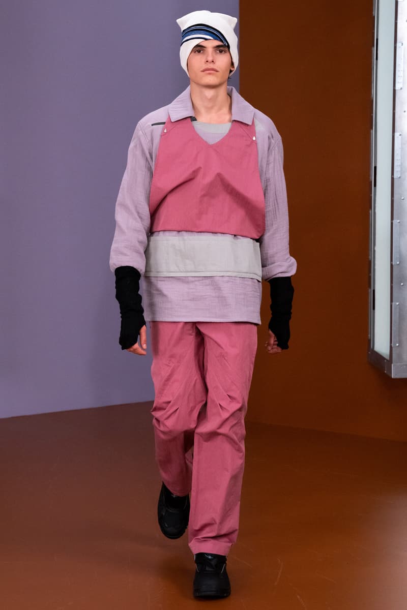 Kiko Kostadinov Fall/Winter 2021 Collection Runway show lookbook menswear fw21