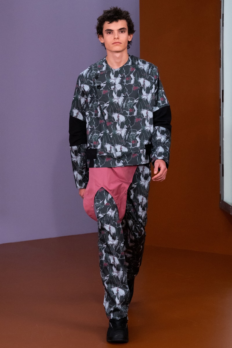 Kiko Kostadinov Fall/Winter 2021 Collection Runway show lookbook menswear fw21