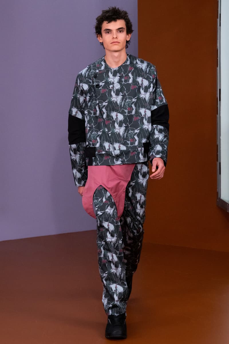 Kiko Kostadinov Fall/Winter 2021 Collection Runway show lookbook menswear fw21