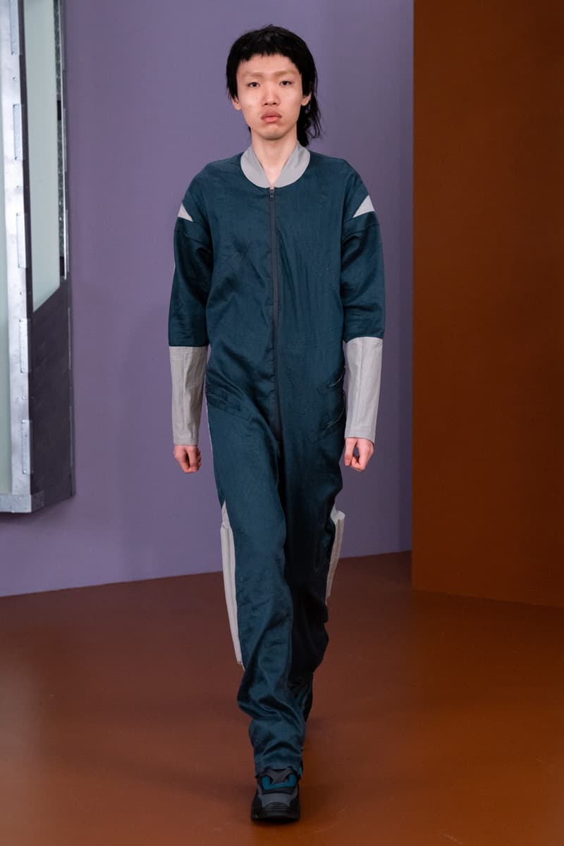Kiko Kostadinov Fall/Winter 2021 Collection Runway show lookbook menswear fw21