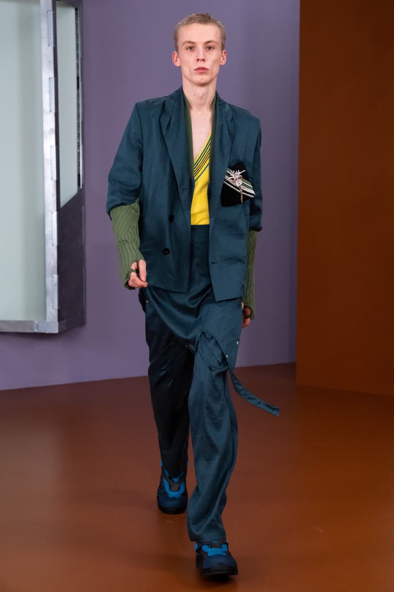 Kiko Kostadinov Fall/Winter 2021 Collection Runway show lookbook menswear fw21