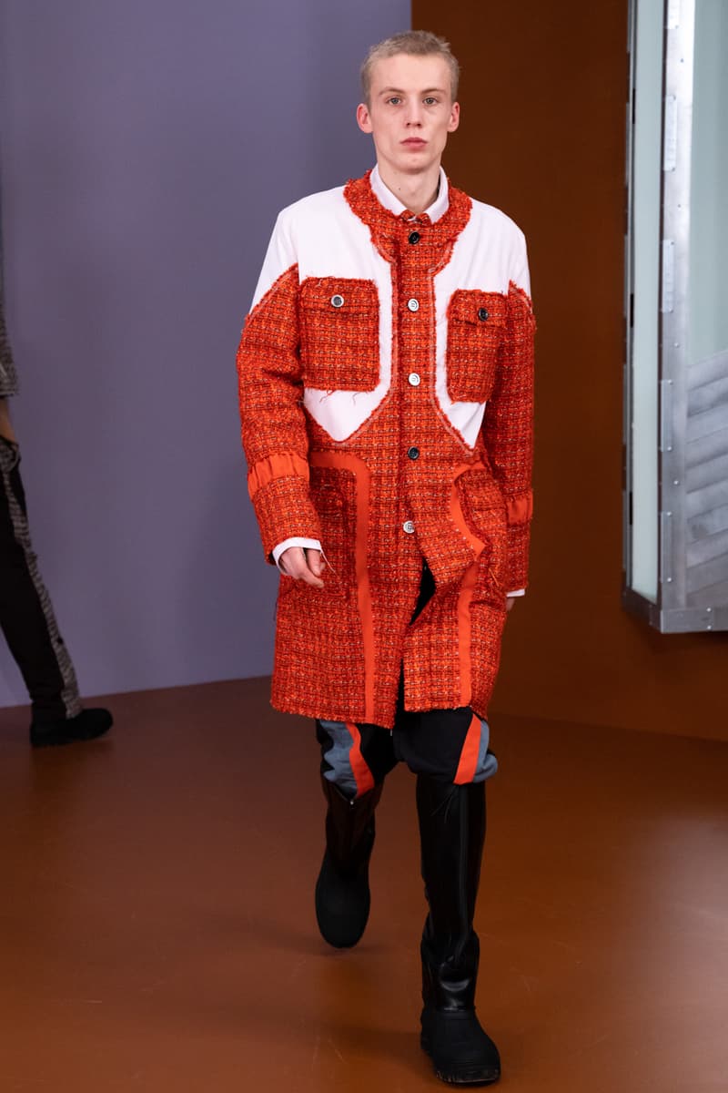 Kiko Kostadinov Fall/Winter 2021 Collection Runway show lookbook menswear fw21