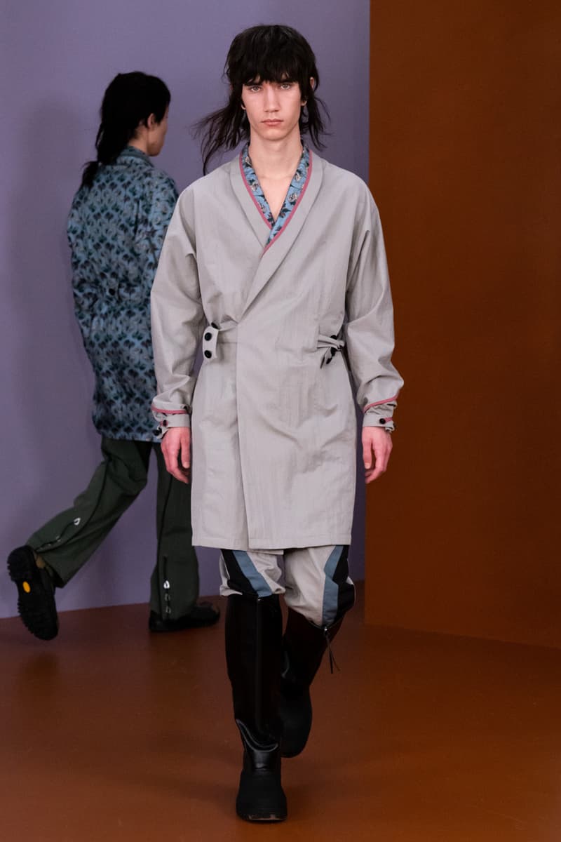 Kiko Kostadinov Fall/Winter 2021 Collection Runway show lookbook menswear fw21