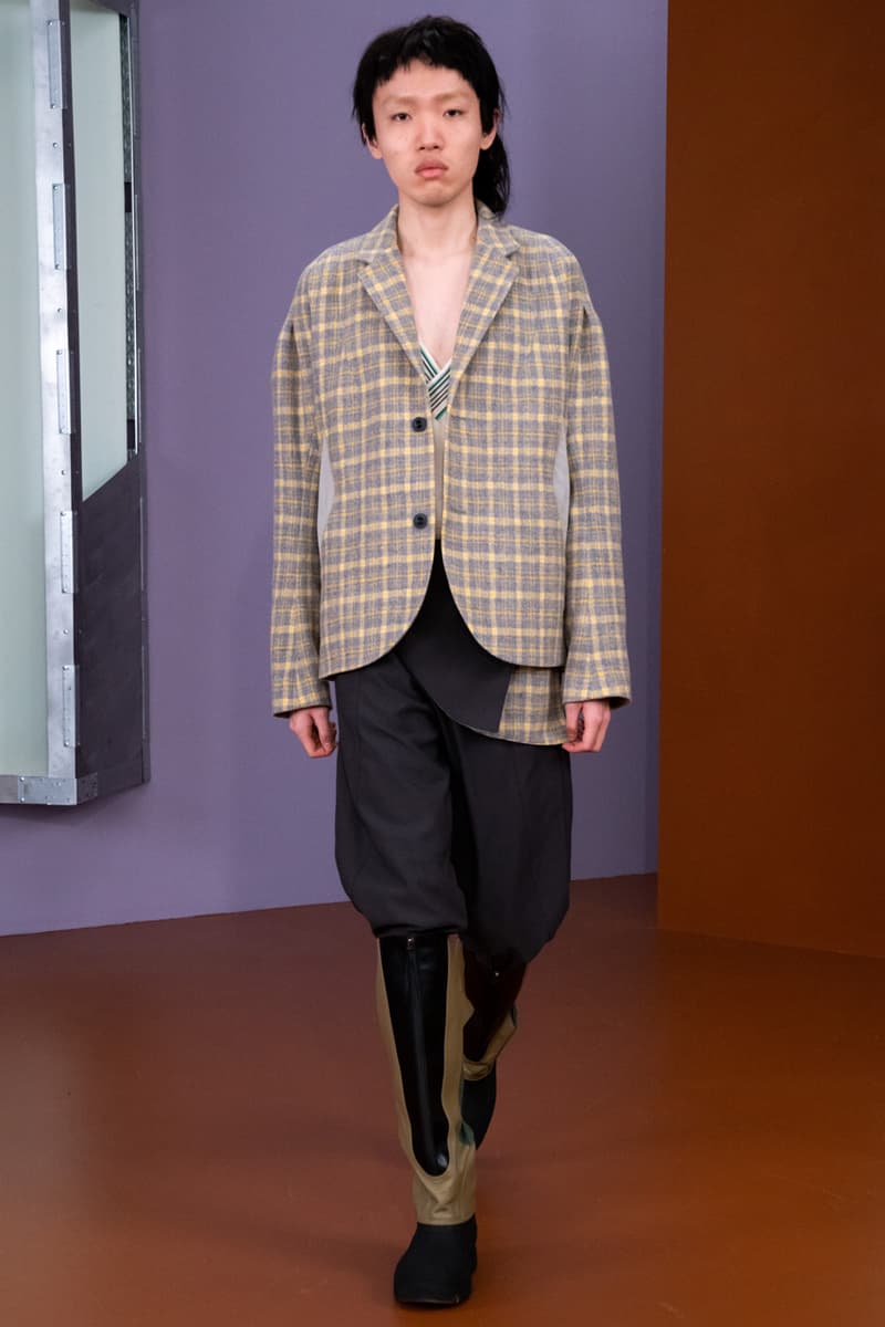 Kiko Kostadinov Fall/Winter 2021 Collection Runway show lookbook menswear fw21