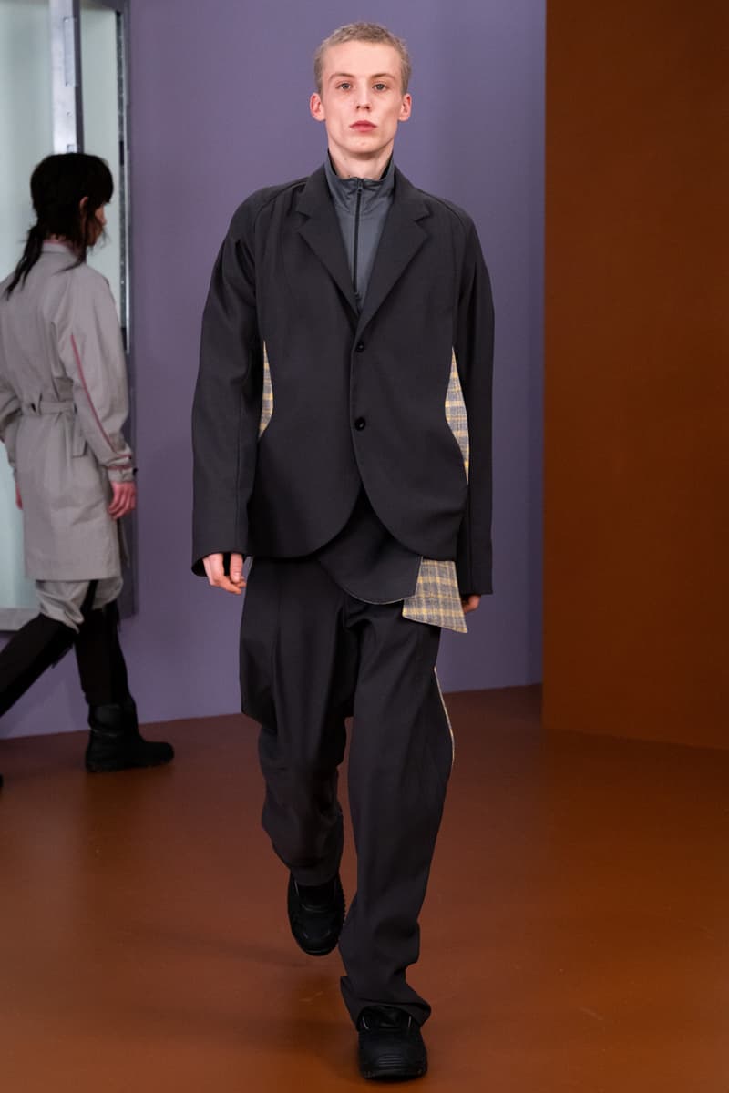 Kiko Kostadinov Fall/Winter 2021 Collection Runway show lookbook menswear fw21